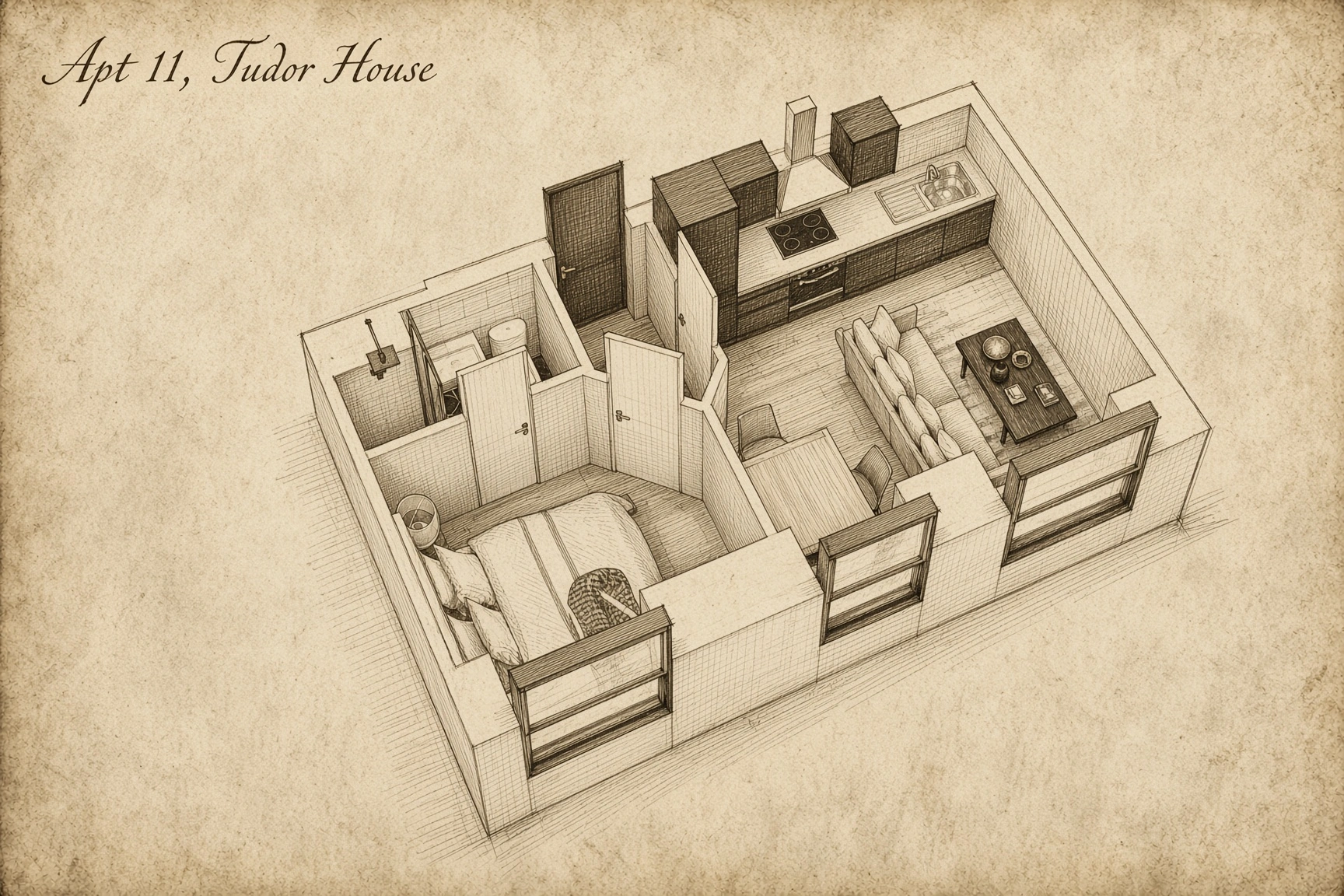 Apartment 11 floor plan