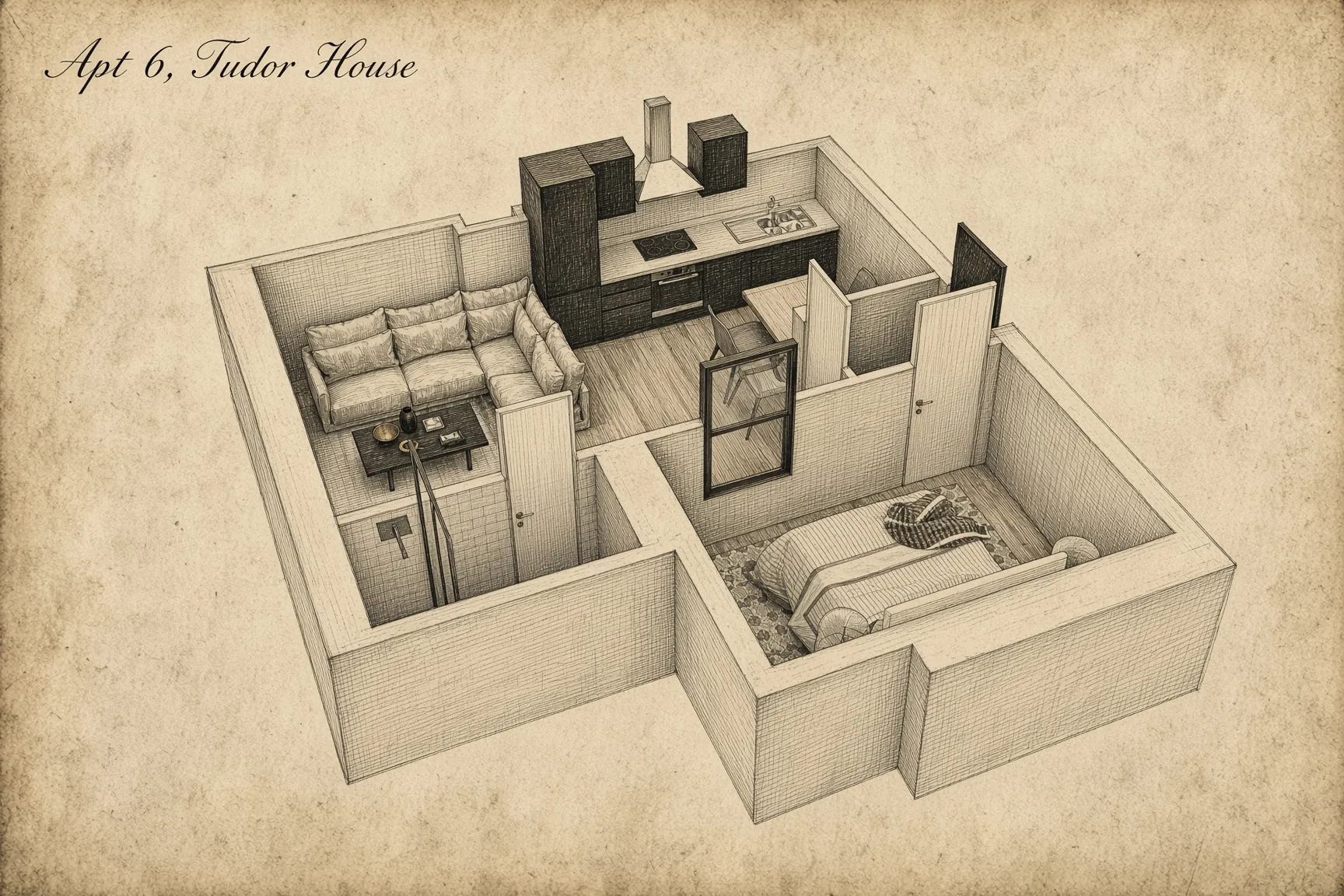 Apartment 6 floor plan